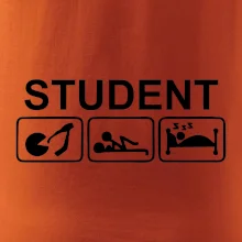 Pít užívat spát - student