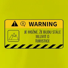 Warning mluvení - turistika