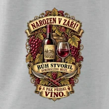 Narozen v září! Víno