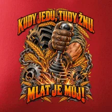 Kudy jedu tudy žnu řadicí páka traktoru