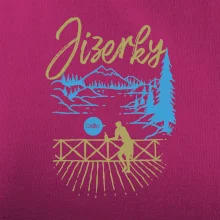 Jizerky - modrý les chill