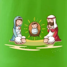 Ježíšek v jesličkách