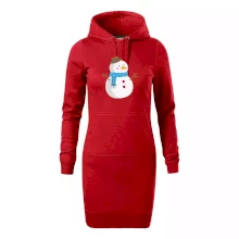 Sněhulák se šálou