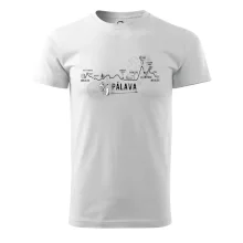 Profil kopců - Kolem Pálavy Profil kopců - Kolem Pálavy