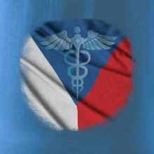 Hrdinové zdravotnictví - Česká vlajka (Pecka design)