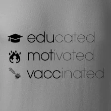 Educated motivated vaccinated