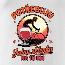 Potřebuju jednu sklenku na 10km