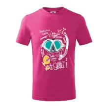 Potapěčské brýle text