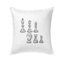 Šachové figurky kreslené