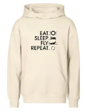 Eat sleep fly repeat