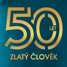50 let zlatý člověk