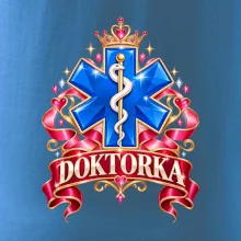 Doktorka - stuhy a kříž