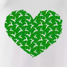 Vánoční jeleni v srdci