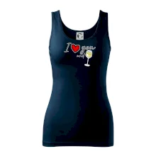 I love you and white wine