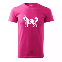 Husky nápis v těle Husky nápis v těle