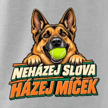 Neházej slova házej míček - vlčák