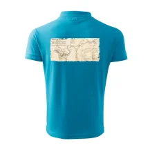 Mapa Báňské dráhy z Moravské Ostravy do Doubravy