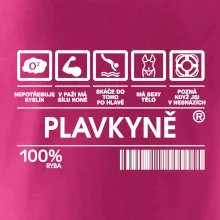 Čárový kód  - Plavkyně