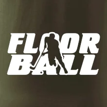 Floorball nápis rovný