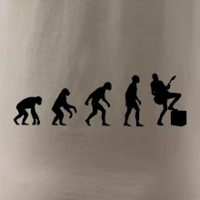Evoluce kytarista - noha na kombu