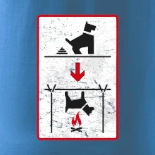 Tričko pro odpůrce sraní na chodníku