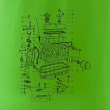 Motor škoda 105-136