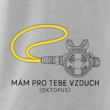 Mám pro tebe vzduch záložní regulátor se žlutou hadicí