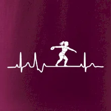 EKG hod diskem