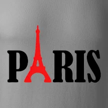 Paris nápis Eiffelova věž