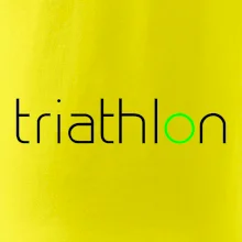 Triathlon nápis
