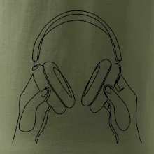 Sluchátka  jedním tahem