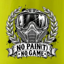 Motiv no paint no game s maskou