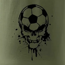 Fotbal lebka splash