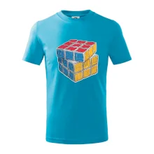 Rubikova kostka kreslená