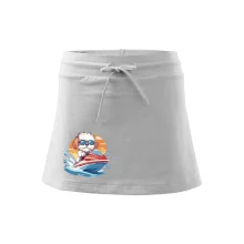 Bišonek na vodním skútru