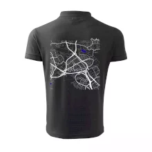 Praha - 14100 mapa s vodními toky