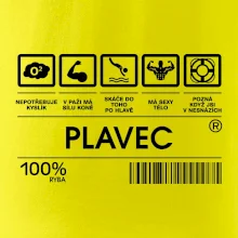 Čárový kód  - Plavec/plavkyně