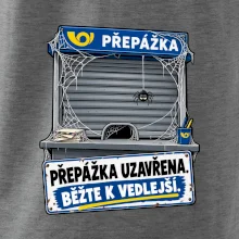 Přepážka uzavřena běžte k vedlejší
