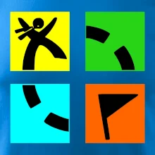 Geocaching logo barevné