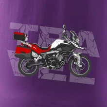 Cestovní enduro červená