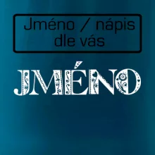 Folklor - jméno - nápis