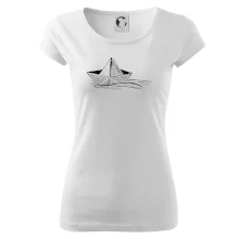 Letní romance - papírová loďka