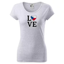 Love Česká vlajka