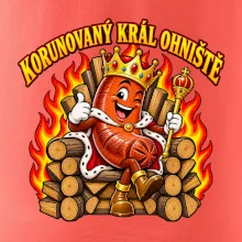 Korunovaný král ohniště