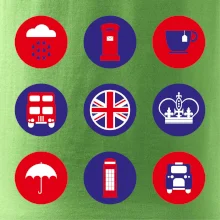 Anglie symboly v kruzích