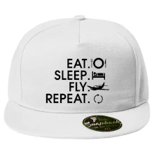 Eat sleep fly repeat