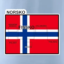 Norsko vlajka další státy