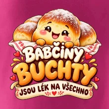 Babčiny buchty jsou lék na všechno roztomilá buchta