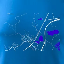 Chlumec 403 39 mapa s vodními toky