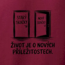 Dveře  - starý sračky - nový sračky